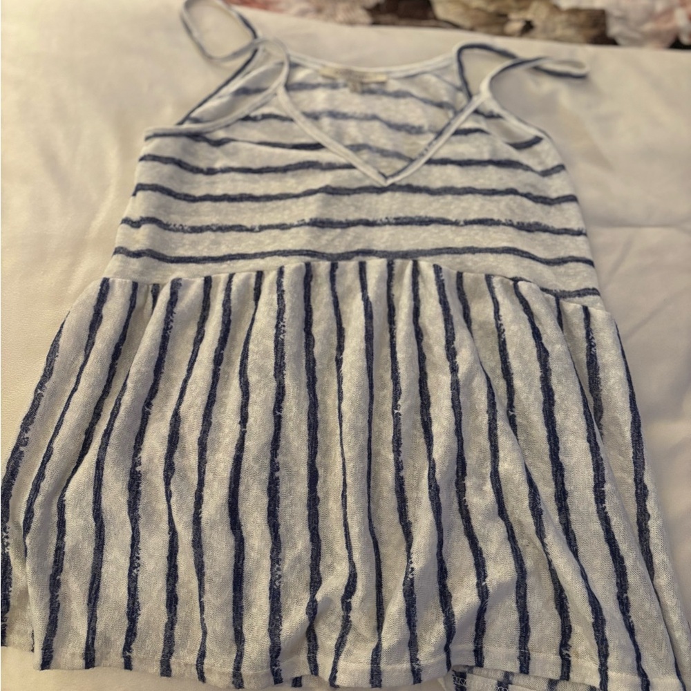 Striped Sleeveless Dress